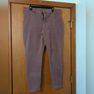 Women's Mauve Pants/Jeans